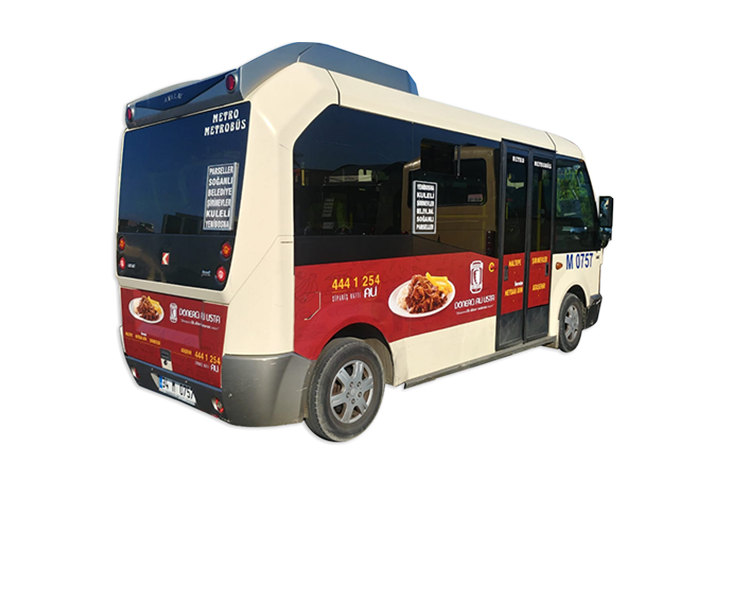 istanbul minibus reklamlari