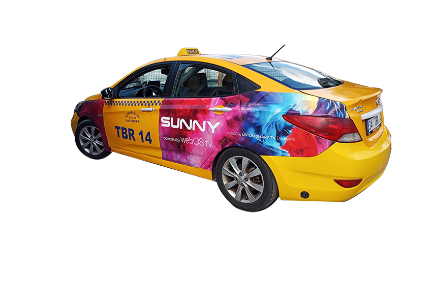sunny istanbul taksi reklam